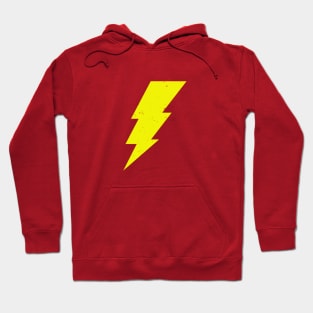 Simple Distressed Lightning Bolt Hoodie